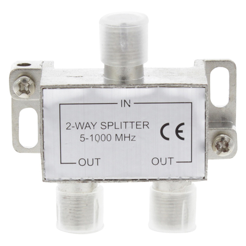 Q-link / Q-link coax F-splitter 2 weg