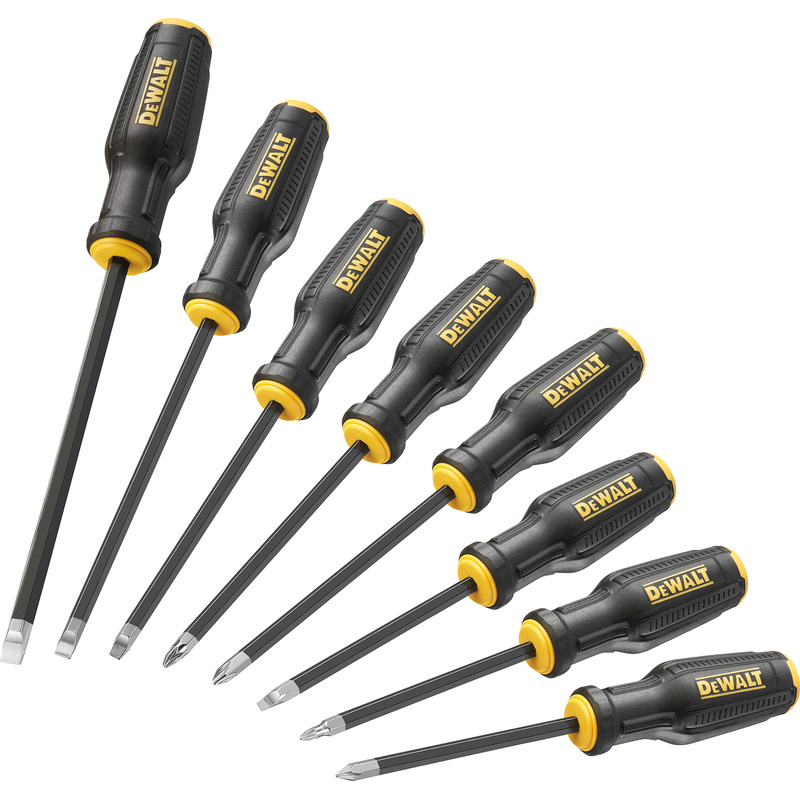 DeWALT / DeWALT schroevendraaierset universeel 8-delig Plat, PH, PZ