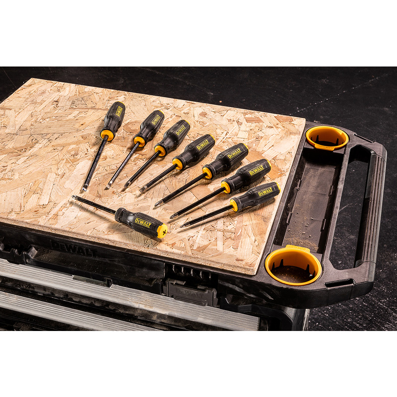 DeWALT / DeWALT schroevendraaierset universeel 8-delig Plat, PH, PZ