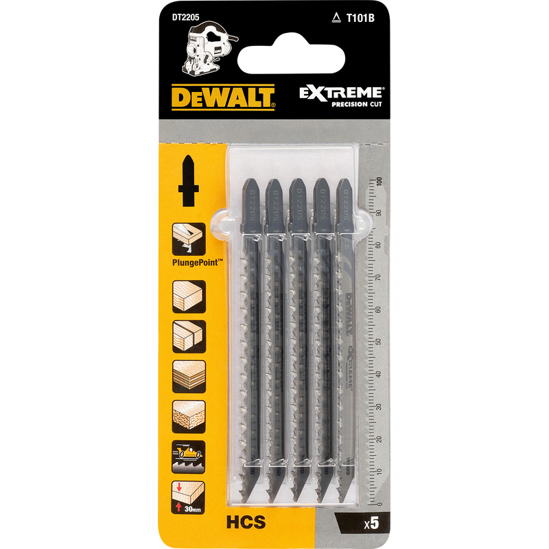 DeWALT / DeWALT DT2205-QZ decoupeerzaagblad hout T101B
