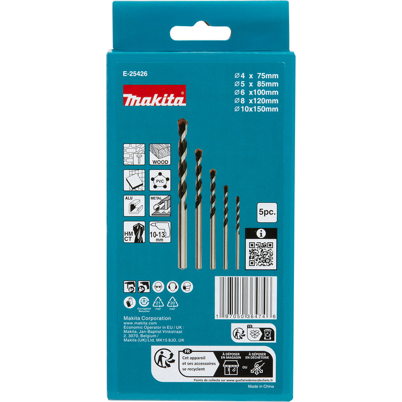 Makita / Makita multi materiaal borenset