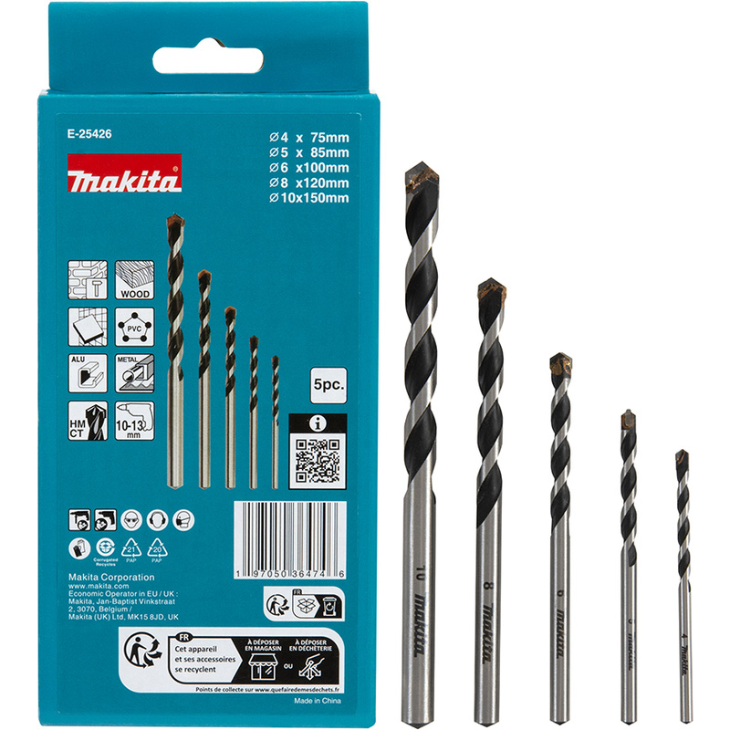Makita / Makita multi materiaal borenset