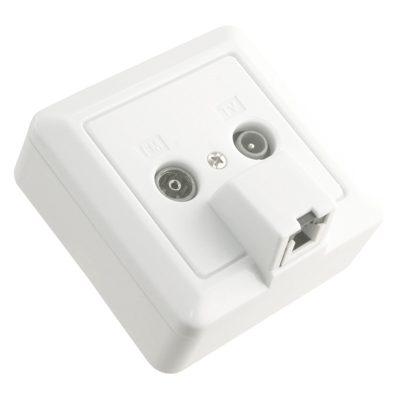 Coax contactdoos