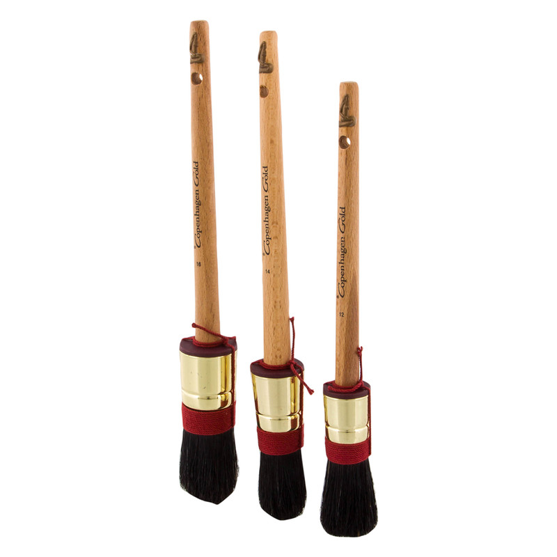 Copenhagen Gold / Copenhagen Gold verfborstelset alkyd