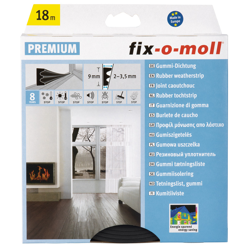 Fix-o-moll / Fix-o-moll tochtband zelfklevend