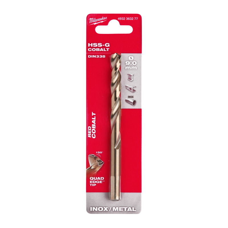 Milwaukee / Milwaukee metaalboor HSS-GC RED Cobalt