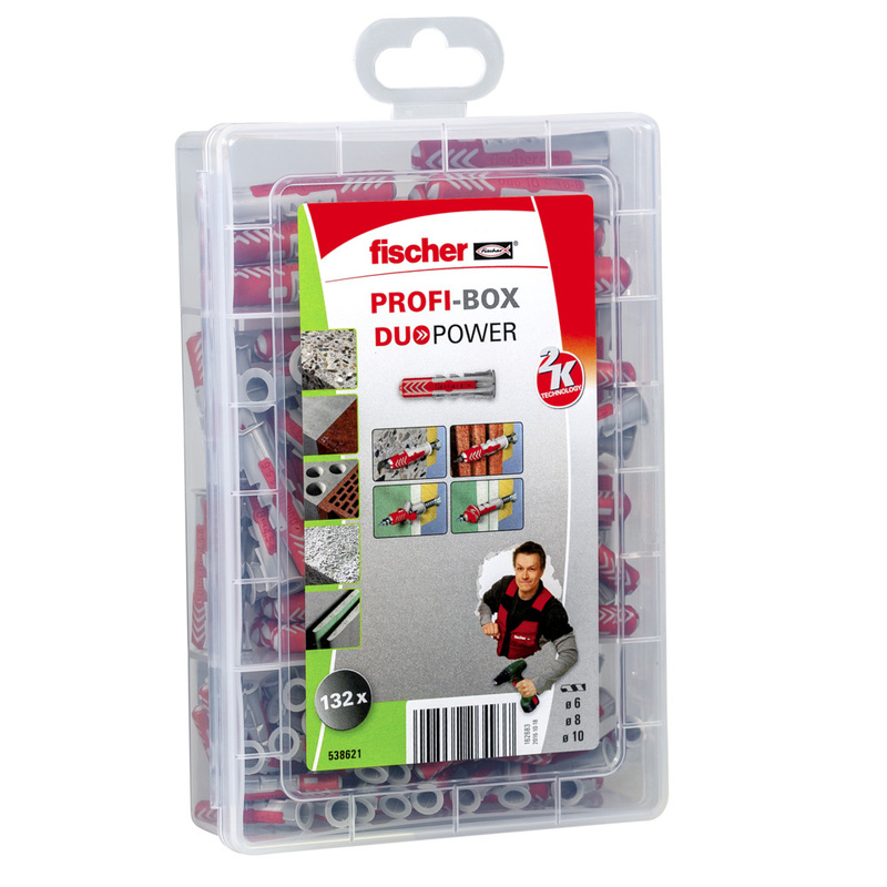 Fischer / Fischer assortimentsdoos PROFI-Box Duopower pluggen
