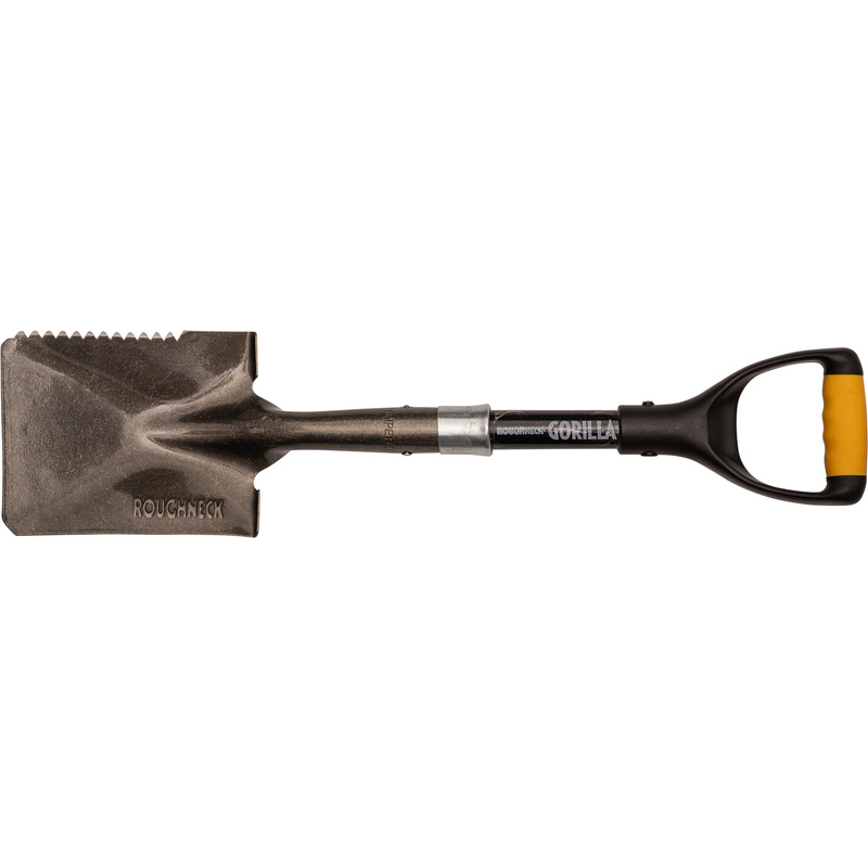 Roughneck / Gorilla micro schep scherp getande rand