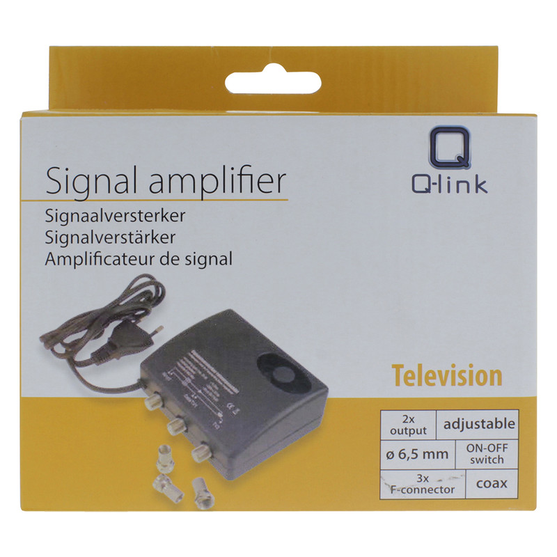 Q-link / Signaalversterker retourgeschikt