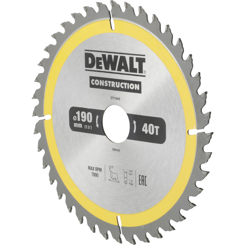 DeWALT / DeWALT cirkelzaagblad