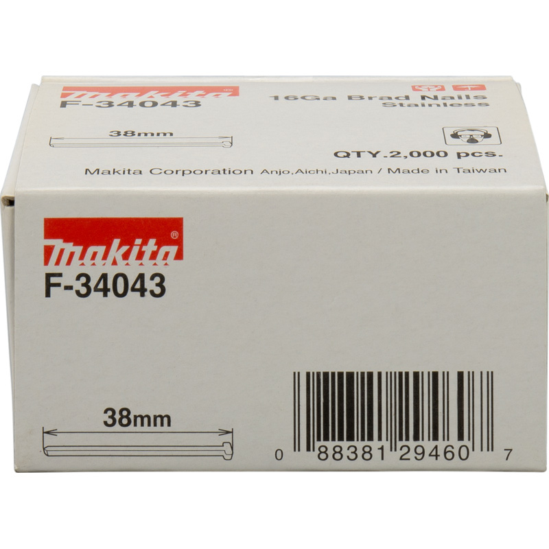 Makita / Makita F-34043 brad 16G RVS