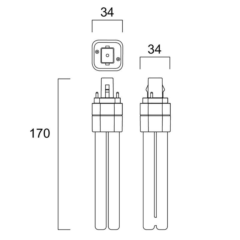 Sylvania / Sylvania ToLEDo LYNX D LED PL-lamp 2-pins