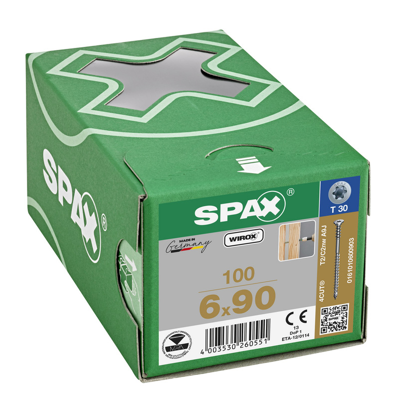Spax / Spax stelschroeven platkop deeldraad