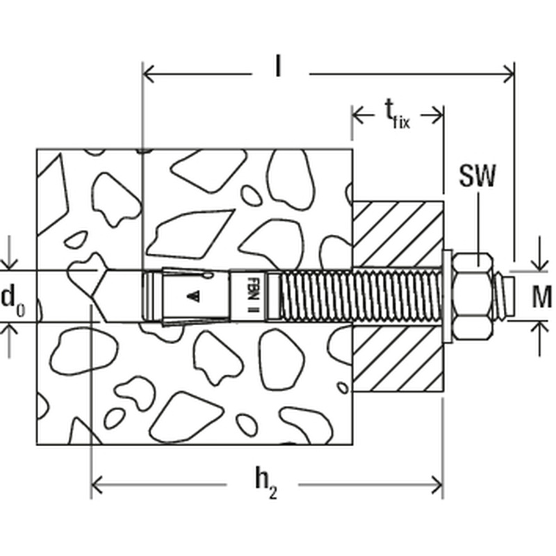 Fischer / Fischer FBN II stalen snelbouwankers