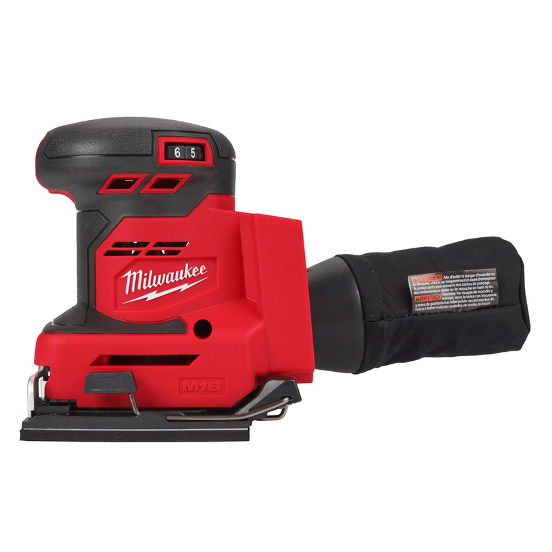 Milwaukee / Milwauke M18 BQSS-0 vlakschuurmachine 1/4˝ (body)