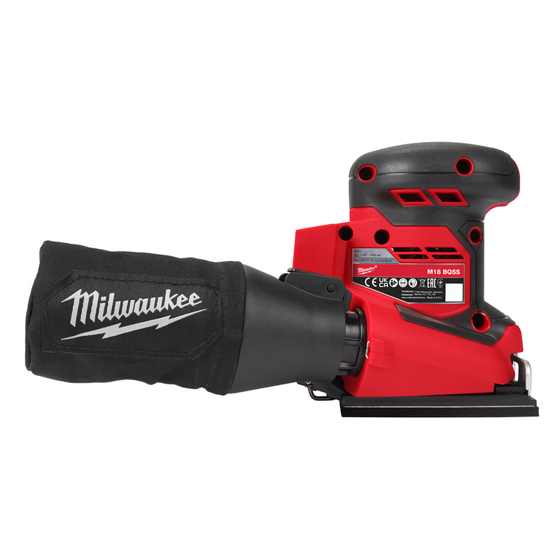 Milwaukee / Milwauke M18 BQSS-0 vlakschuurmachine 1/4˝ (body)