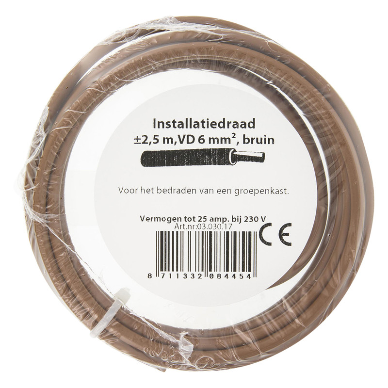 Elektrisch draad VOB H07V-U