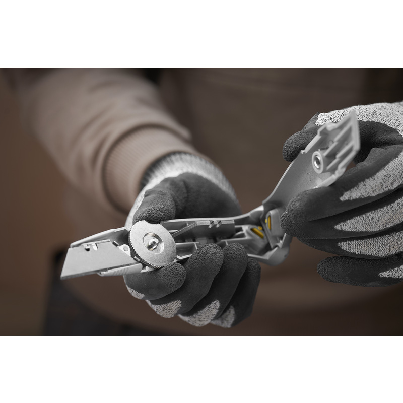 Stanley / Stanley Fatmax Pro vast mes zilver met holster
