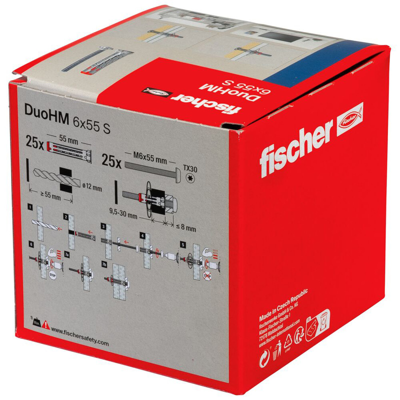 Fischer / Fischer DuoHM S PH TX hollewandpluggen