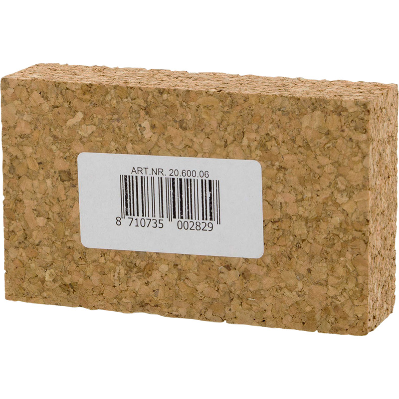 Copenhagen Pro Schuurkurk Recht, , 10 cm x 6 cm x 2,5 cm,
