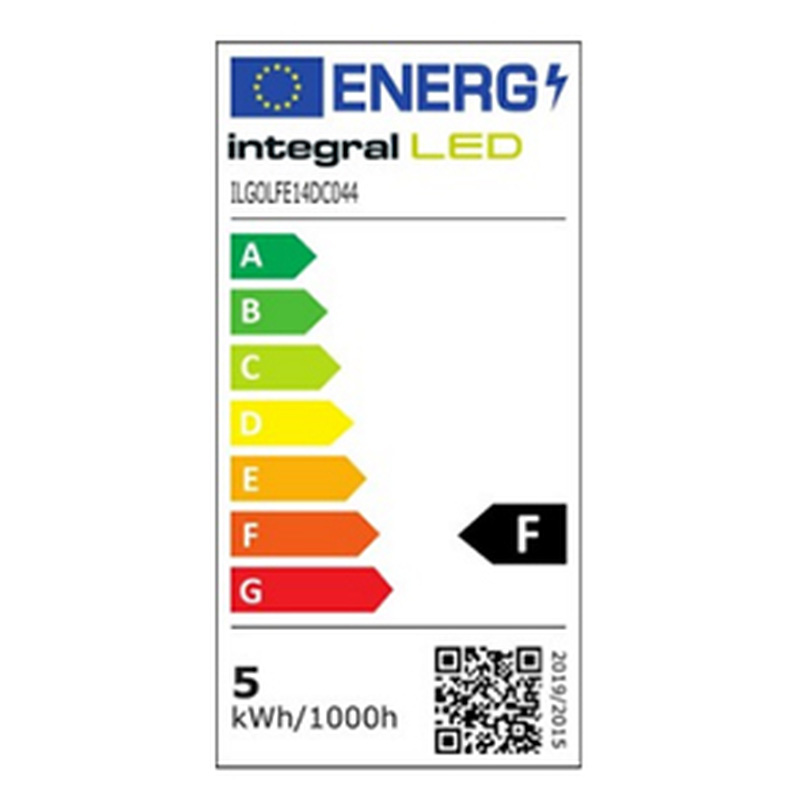 Integral LED / Integral LED lamp kogel mat E14