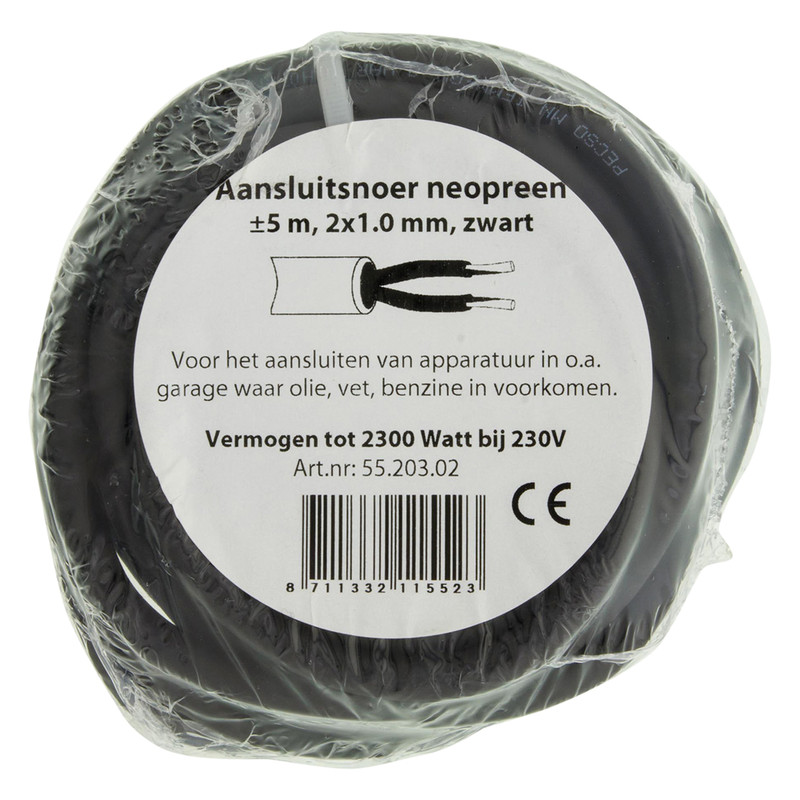 Aansluitsnoer Neopreen
