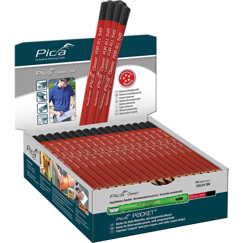 Carton / Pica Classic 545/24 Potlood Universeel grafiet 23 cm