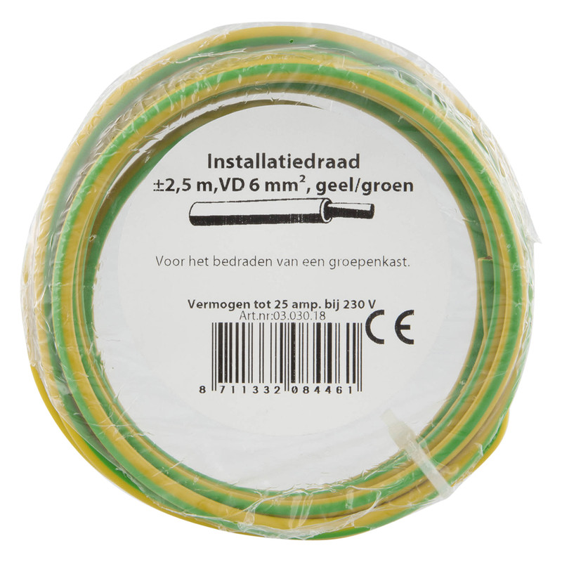 Elektrisch draad VOB H07V-U
