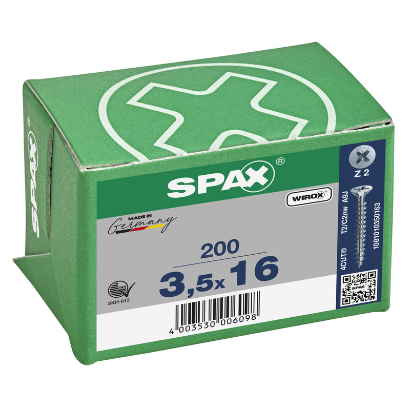 Spax / Spax universele schroeven platkop voldraad