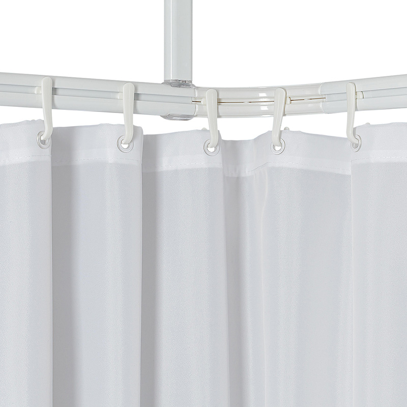 Sealskin Easy Roll douchegordijnstangset 90x90x90cm