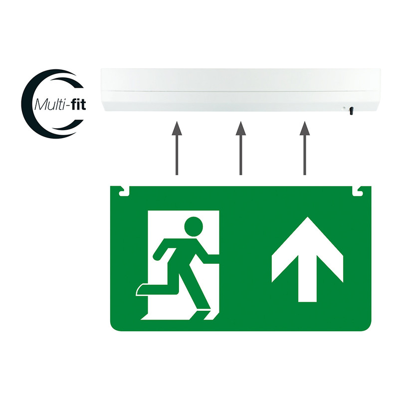 Integral LED / Integral LED Multi-Fit nooduitgangbord