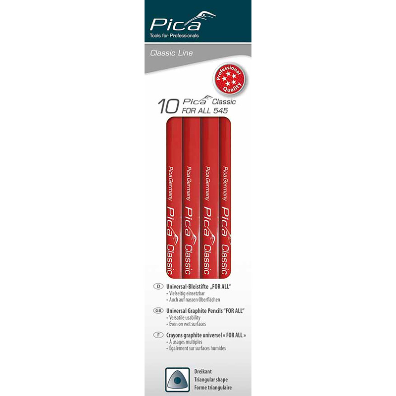 Carton / Pica Classic 545/24 Potlood Universeel grafiet 23 cm